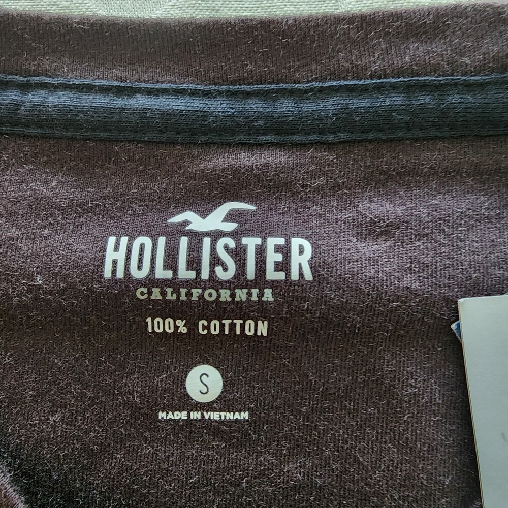 NWT Hollister Men S Long Sleeve T-Shirt Galaxy Tie‎ Dye Alt Grunge Skater Y2K - Picture 3 of 10